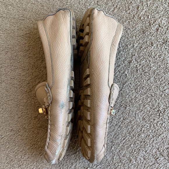 Coach Arlene loafers sz 9 woman’s beige blush - Picture 9 of 12